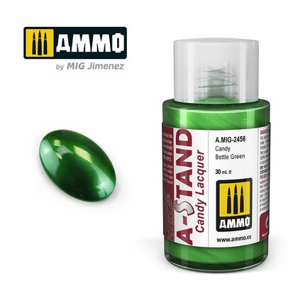 A-Stand 2456 Candy Bottle Green