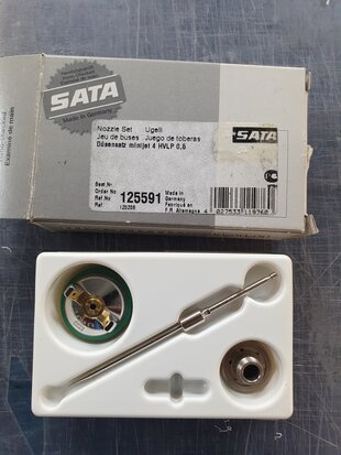 Sata mini jet 4 0.5mm (125591)  Nozzle set   