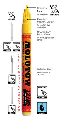 neon orange fluorescent 2mm