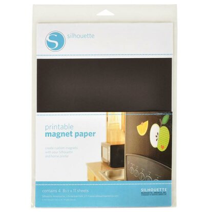 Silhouette Printable Magnet Paper